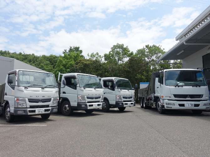 大型自社配送便